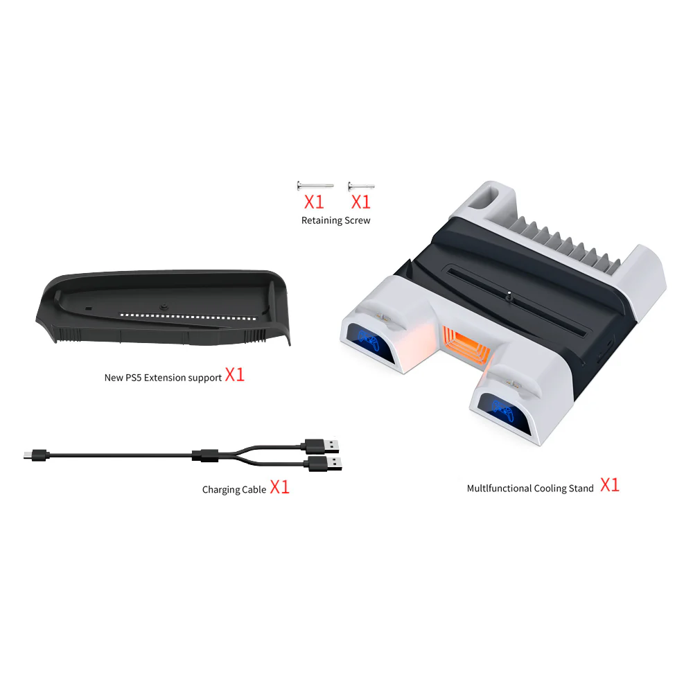 Base Vertical Enfriadora para PlaySttaion 5 (Fat-Slim y PRO) - Imagen 4