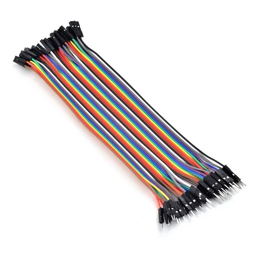 Cables Jumper Arduino Dupont x 40 Macho - Hembra 20 cm
