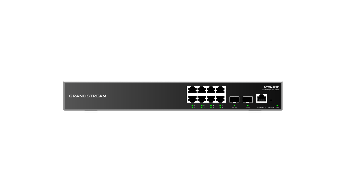 Switch 8 Puertos Gigabit GWN7801 POE Grandstream - Imagen 3