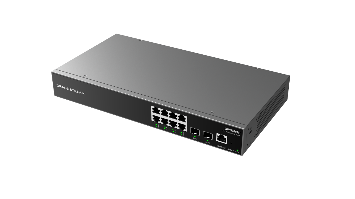 Switch 8 Puertos Gigabit GWN7801 POE Grandstream