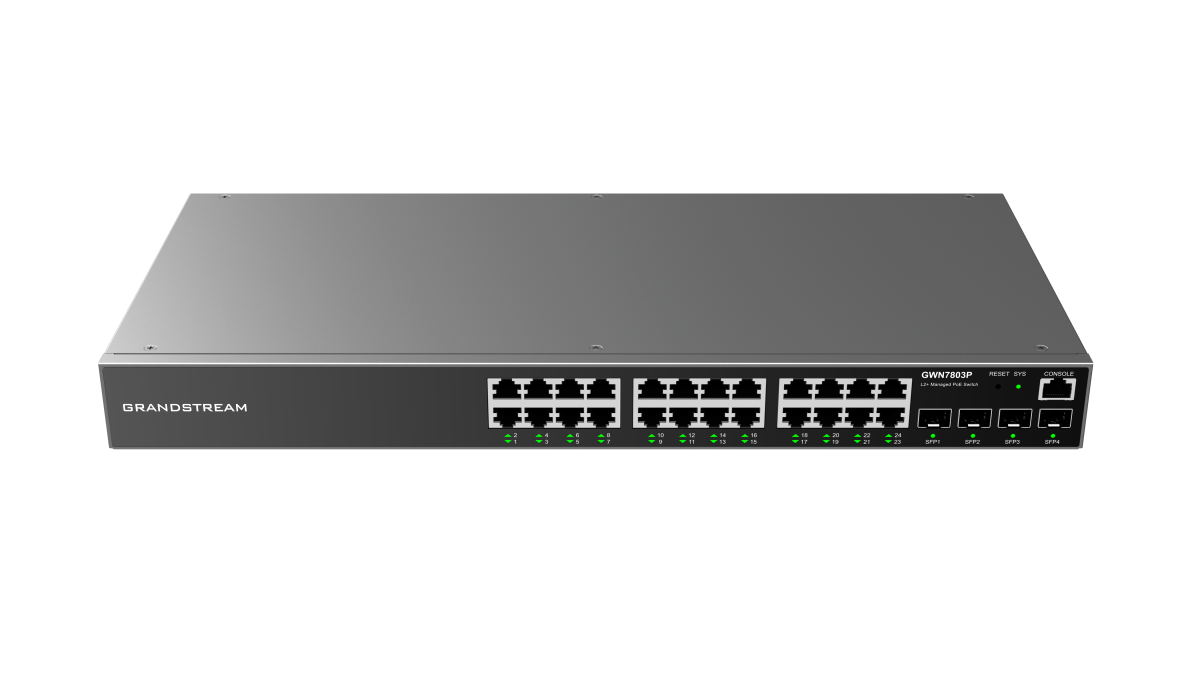 Switch 24 Puertos Gigabit GWN7803 PoE Grandstream