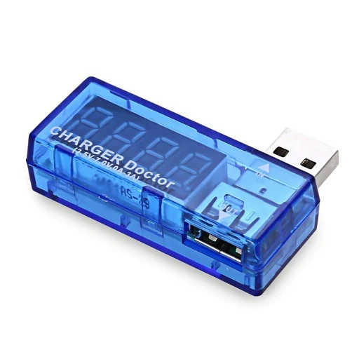 Tester Puertos USB Voltaje y Corriente Charger Doctor