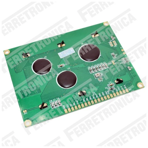 Pantalla Display Grafica GLCD 128x64 Azul con BackLight - Imagen 3